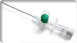 AGO CANNULA INTRAVENOSO A 2 VIE CON VALVOLA D%27INIEZIONE IN FEP DELTA VEN 2 GAUGE18 LUNGHEZZA 45MM