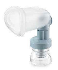 SISTEMA MODULARE NEBULA SPACER PER L%27APPARATO BRONCO POLMONARE CON MASCHERA BUCCALE E AMPOLLA