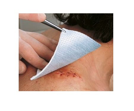 MEDICAZIONE METALLINE GARZA IN TNT ALLUMINIZZATO 8X10CM 10 PEZZI