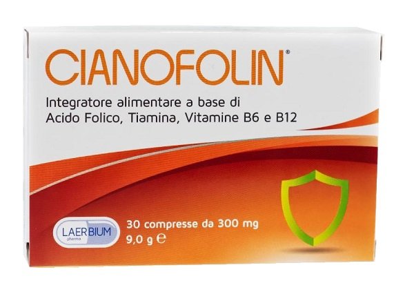 CIANOFOLIN 30 COMPRESSE GASTROPROTETTE 9 G