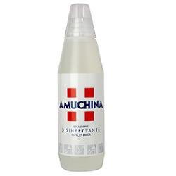 AMUCHINA LIQUIDA 100% DISINFETTANTE IGIENIZZANTE A BASE DI IPOCLORITO DI SODIO ANTIMICROBICO AD AMPIO SPETTRO D%27AZIONE 1000 ML