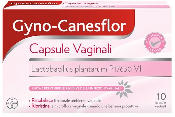 GYNOCANESFLOR 10 CAPSULE VAGINALI