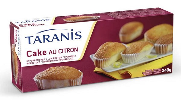 TARANIS TORTINA LIMONE 6 X 40 G