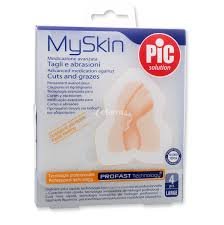 CEROTTO MYSKIN TAGLI & ABRASIONI MINI GOMITI E GINOCCHIA 3 PEZZI