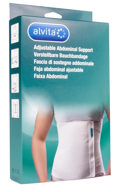 ALVITA FASCIA ADDOMINALE MISURA 1 CIRCONFERENZA 75-95 CM