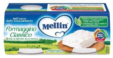 MELLIN BABY FORMAGGINO CLASSICO 2 X 80 G