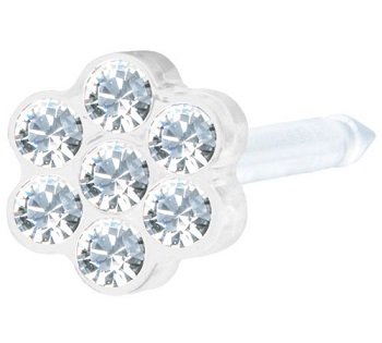 BLOMDAHL FORALOBO MP DAISY 5MM CRYSTAL