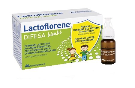 LACTOFLORENE DIFESA BAMBINI 10 FLACONI 100 ML