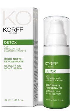 KORFF DETOX SIERO NOTTE DETOSSINANTE 30 ML