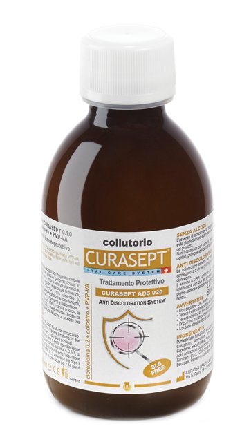 CURASEPT COLLUTORIO 0,20 200 ML ADS + COLOSTRO