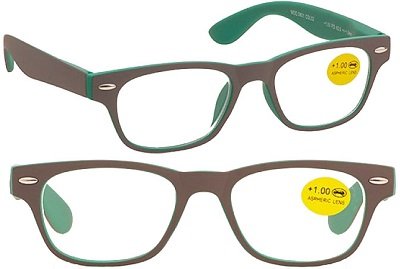 OCCHIALE DA LETTURA PREMONTATO UTILISSIMI MODELLO 0801 COLORE 02 D+2,00 DIOTTRIE