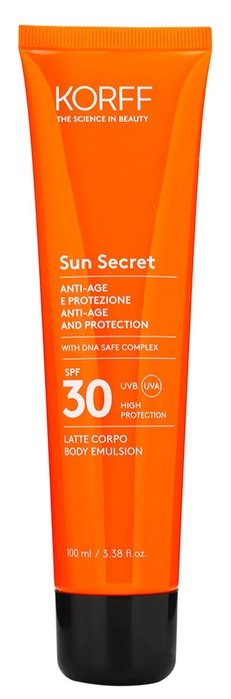 KORFF SUN SECRET FLUID LOTION PROTECTIVE ANTI AGE SPF30 100 ML