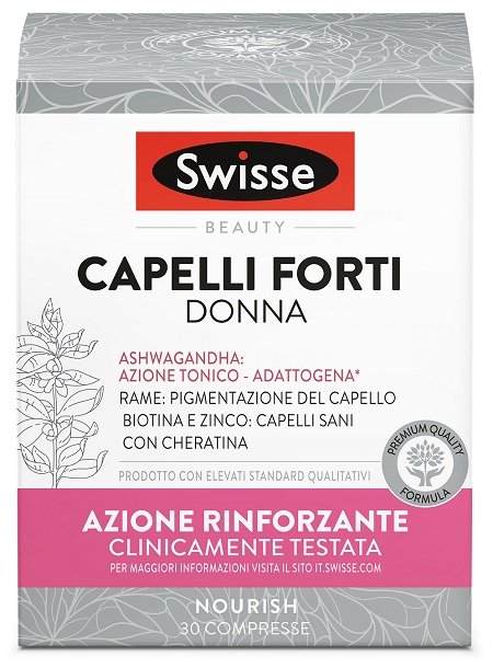 SWISSE CAPELLI FORTI DONNA 30 COMPRESSE