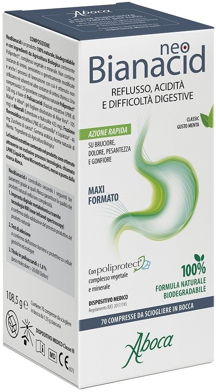 NEOBIANACID 70 COMPRESSE MASTICABILI