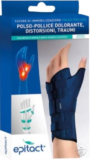 TUTORE POLSO/POLLICE PER TENDINITE EPITACT QUERV%27ACTIV DESTRO M