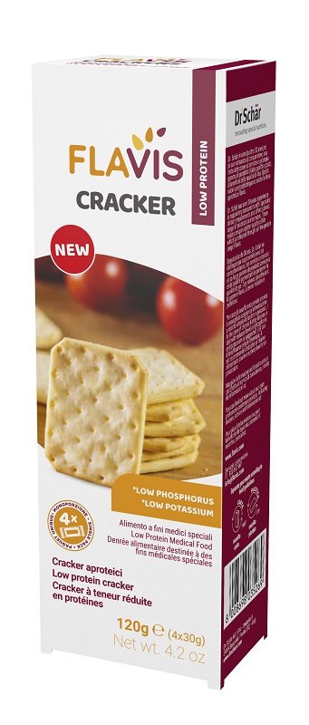 FLAVIS CRACKER APROTEICI 4 PORZIONI DA 30 G