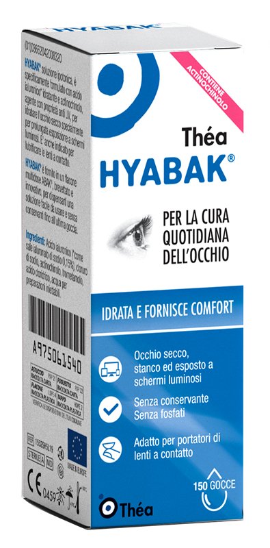 HYABAK SOLUZIONE OFTALMICA 5 ML