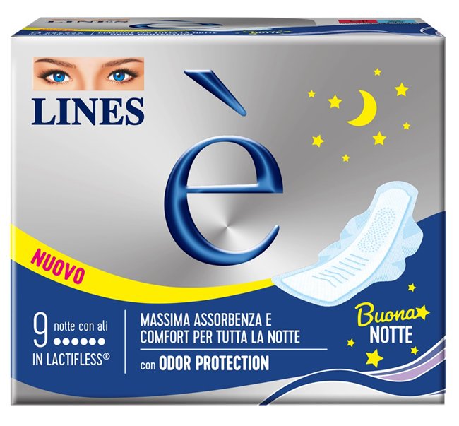 LINES E%27 NOTTE CARRY PACK 9 PEZZI