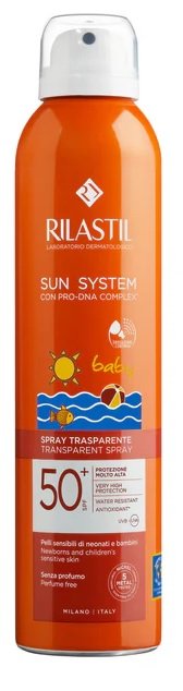 RILASTIL SUN SYSTEM BABY TRANSPARENT SPRAY SPF50+ 200 ML