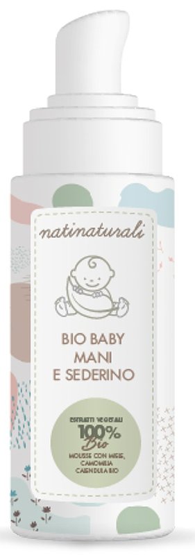 NATINATURALI BIO BABY MANI E SEDERINO MOUSSE 200 ML