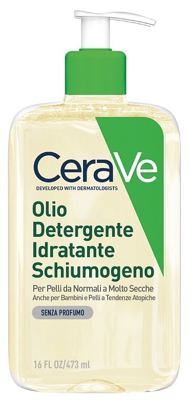CERAVE OLIO DETERGENTE IDRATANTE SCHIUMOGENO 473 ML