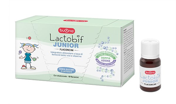 LACTOBIF JUNIOR 10 FLACONCINI DA 10 ML