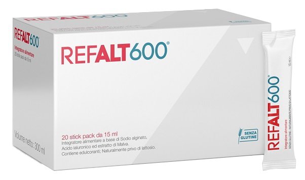 REFALT 600 20 STICK PACK X 15 ML