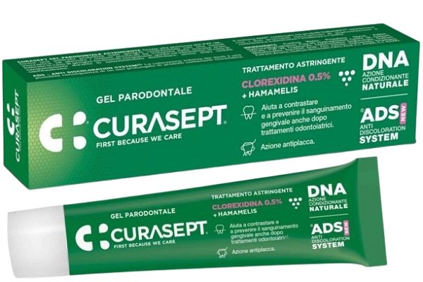 CURASEPT GEL PARODONTALE ADS DNA TRATTAMENTO ASTRINGENTE 30 ML