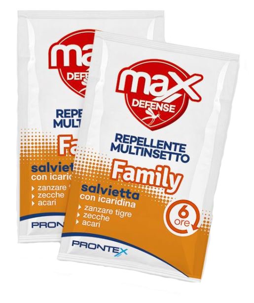 PRONTEX MAX DEFENSE SALVETTINE FAMILY 6 PEZZI