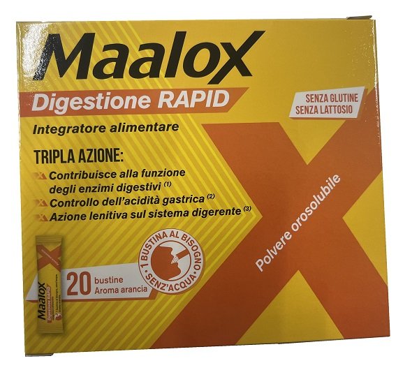 MAALOX DIGESTIONE RAPID 20 BUSTINE DA 2 G