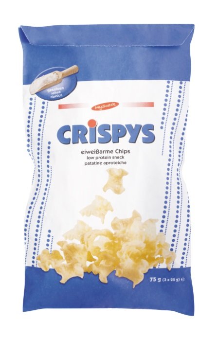 MY SNACK CRISPYS SFOGLIE DI PATATE 3 BUSTE DA 25 G