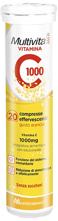 MULTIVITAMIX VIT C 1000 20 COMPRESSE EFFERVESCENTI