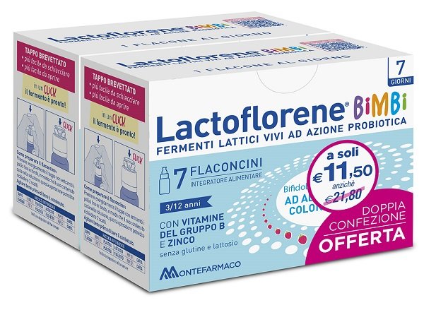 LACTOFLORENE BIMBI 7 FLACONCINI DA 10 ML TAGLIO PREZZO