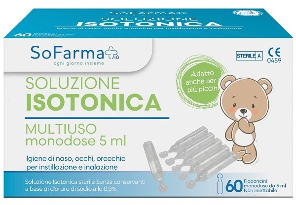 SOLUZIONE SALINA 0,9% 60 FLACONI 5 ML SOFARMAPIU%27