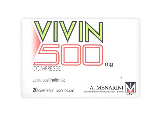 VIVIN 500 MG COMPRESSE 500 MG COMPRESSE 20 COMPRESSE