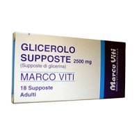 GLICEROLO MARCO VITI SUPPOSTE ADULTI 2,250 G SUPPOSTE 18 SUPPOSTE