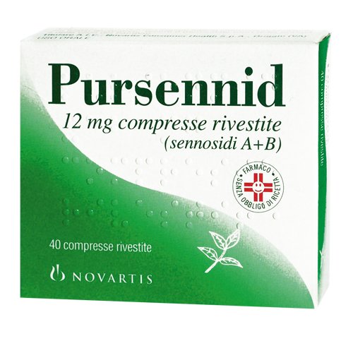 PURSENNID 12 MG COMPRESSE RIVESTITE 12 MG COMPRESSE RIVESTITE 40 COMPRESSE
