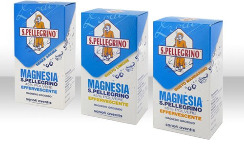 MAGNESIA S.PELLEGRINO POLVERE 45% POLVERE EFFERVESCENTE GUSTO LIMONE FLACONE 100 G