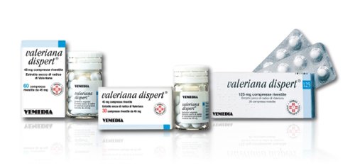 VALERIANA DISPERT 45 MG COMPRESSE RIVESTITE 45 MG COMPRESSE RIVESTITE 60 COMPRESSE
