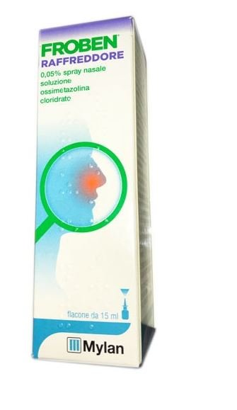 FROBEN RAFFREDDORE 0,05% SPRAY NASALE, SOLUZIONE 0,05% SPRAY NASALE, SOLUZIONE FLACONE DA 15 ML