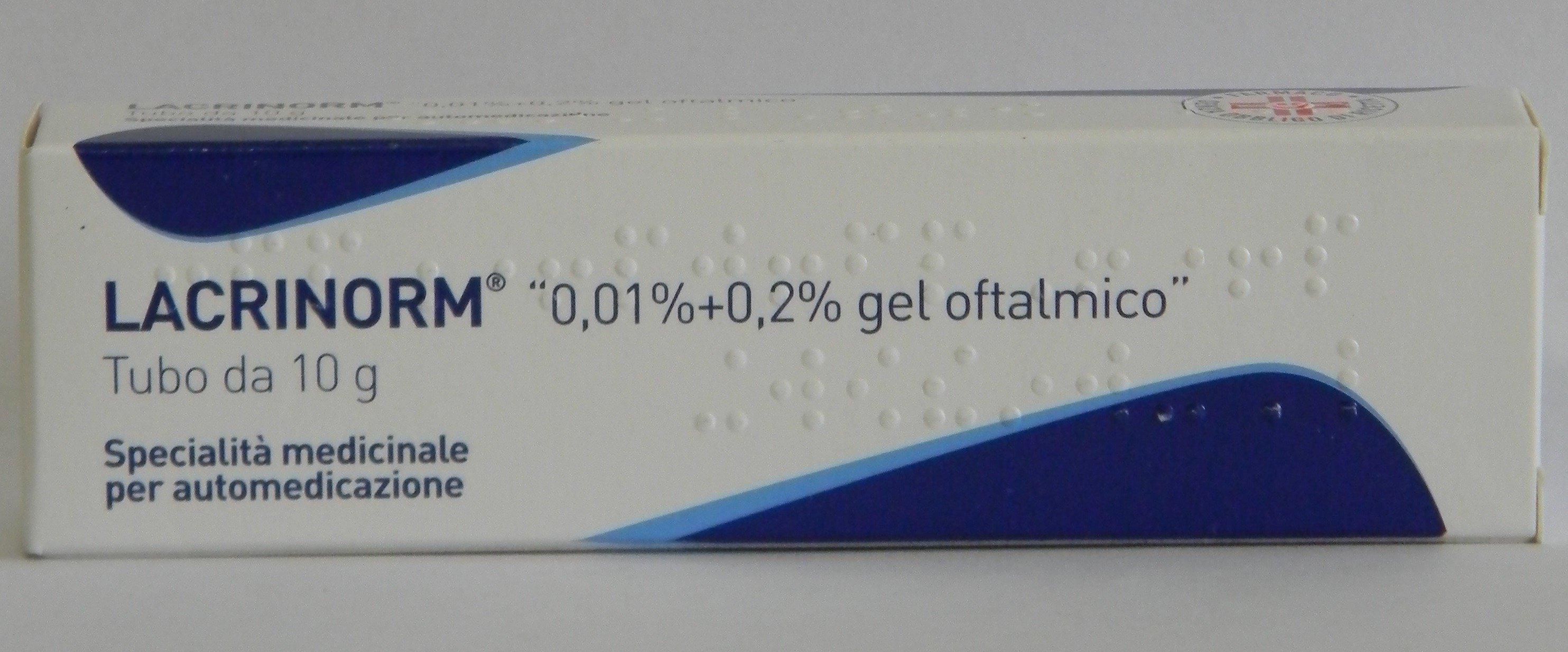 LACRINORM 0,01% + 0,2% GEL OFTALMICO TUBO 10 G