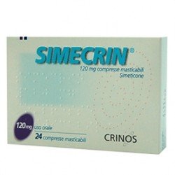 SIMECRIN 120 MG COMPRESSE MASTICABILI 24 COMPRESSE