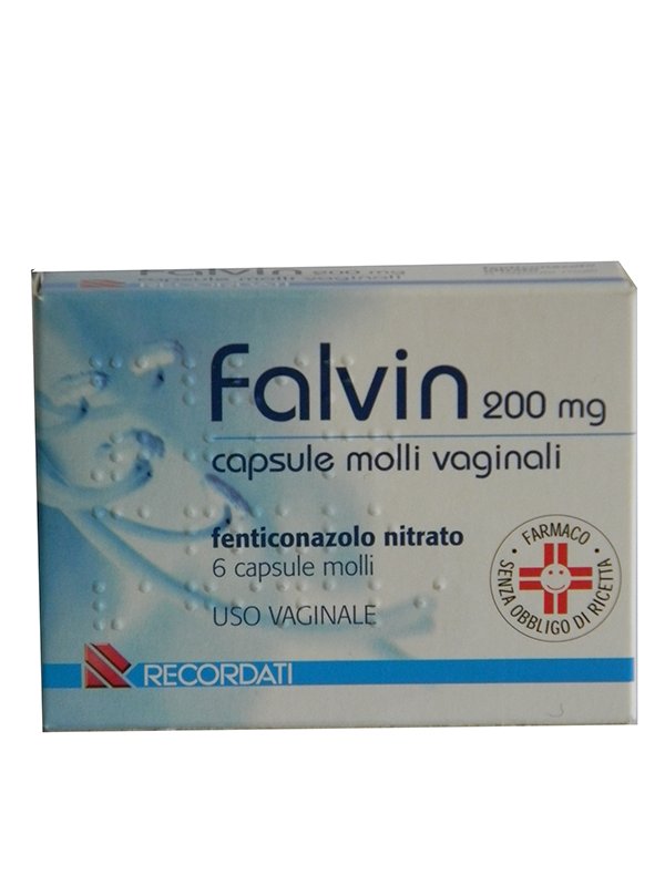 FALVIN 200 MG CAPSULE MOLLI VAGINALI 6 CAPSULE
