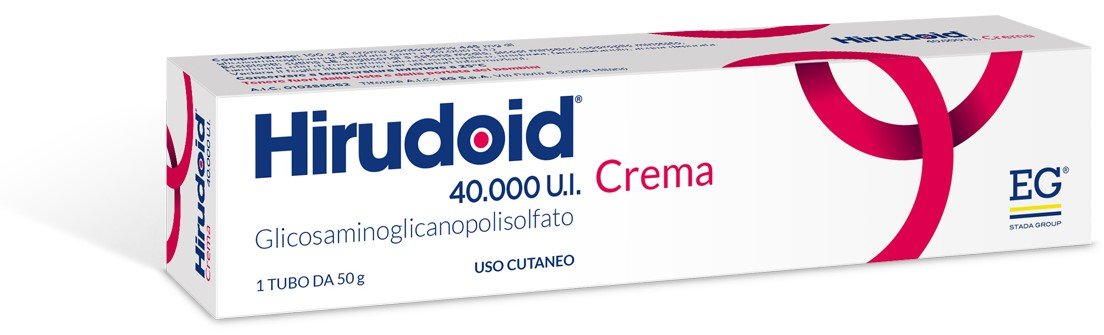 HIRUDOID 40000 U.I. 40.000 UI CREMA TUBO 50 G