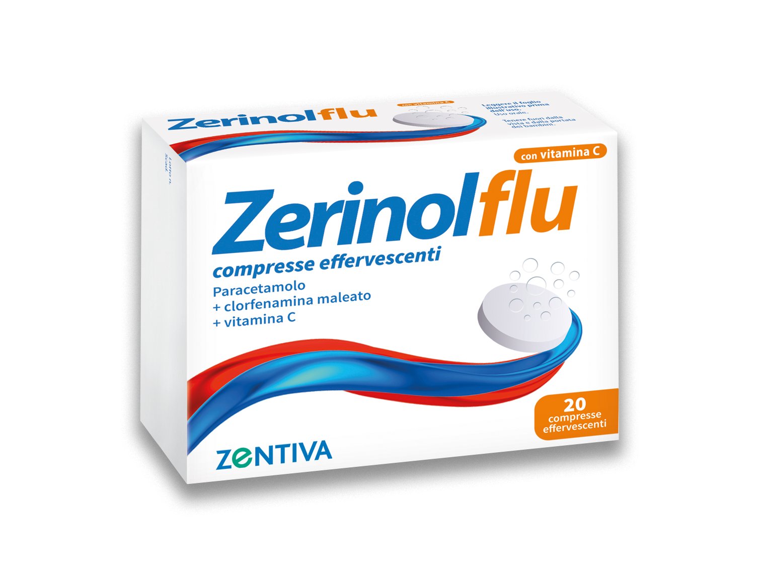 ZERINOLFLU COMPRESSE EFFERVESCENTI COMPRESSE EFFERVESCENTI 20 COMPRESSE
