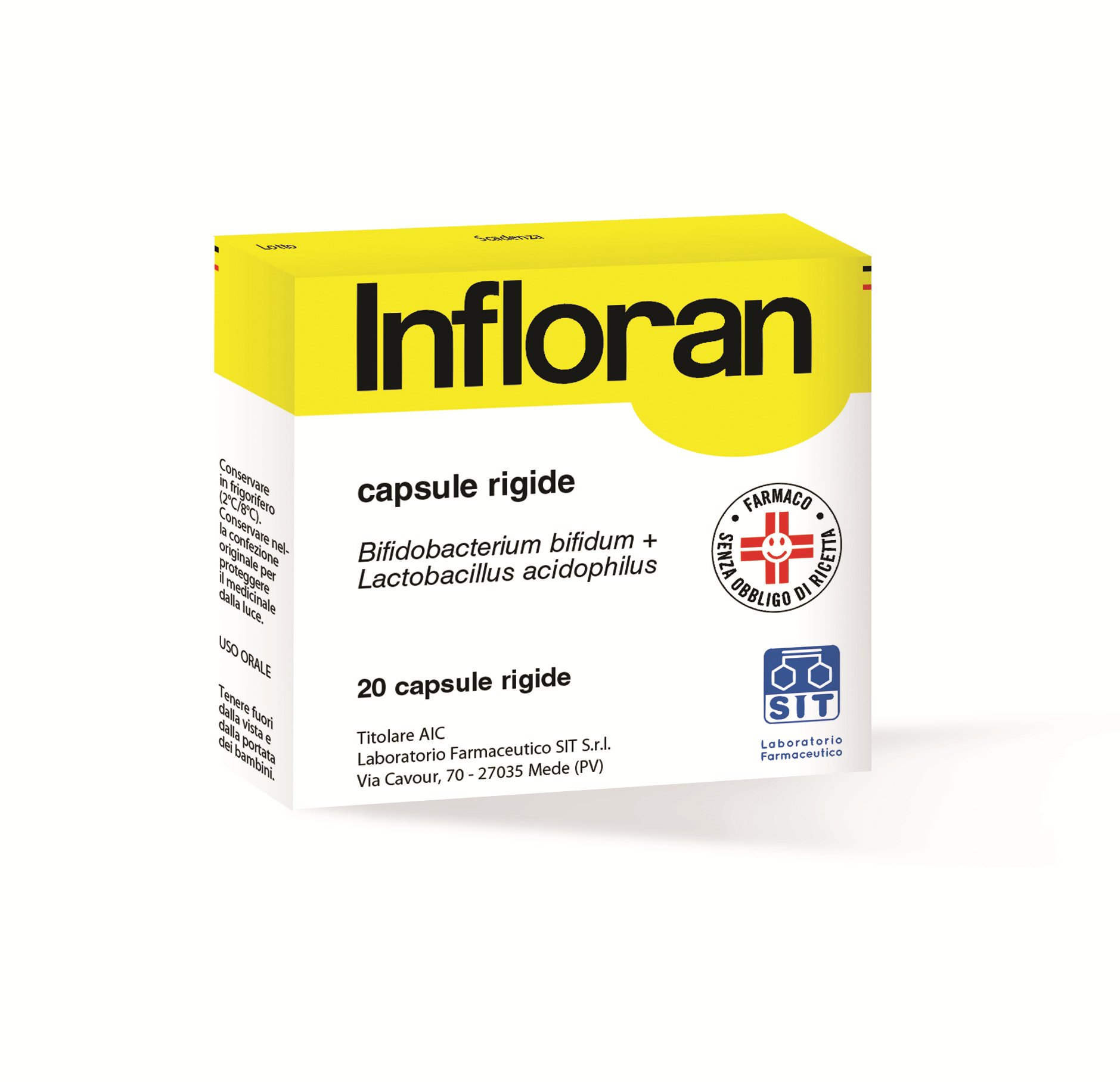 INFLORAN CAPSULE RIGIDE 250 MG CAPSULE RIGIDE 20 CAPSULE