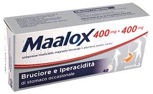 400 MG + 400 MG COMPRESSE MASTICABILI 40 COMPRESSE