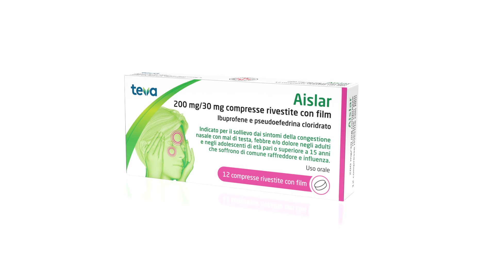200 MG /30 MG COMPRESSE RIVESTITE CON FILM 12 COMPRESSE IN BLISTER PVC/PCTFE/AL