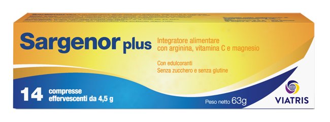 SARGENOR PLUS 14 COMPRESSE EFFERVESCENTI