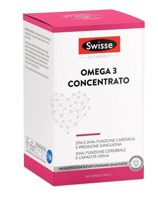SWISSE OMEGA 3 CONCENTRATO 60 CAPSULE